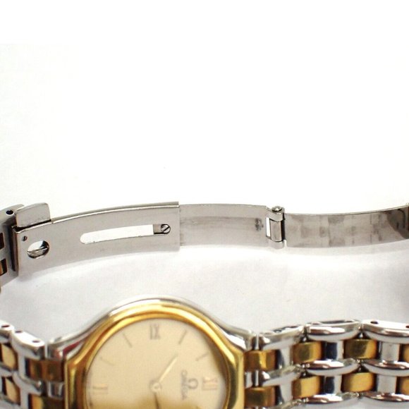 OMEGA DE VILLE SYMBO﻿L Quartz Wrist Watch 23mm SS Yellow Gold 4260.13.00 81LC450